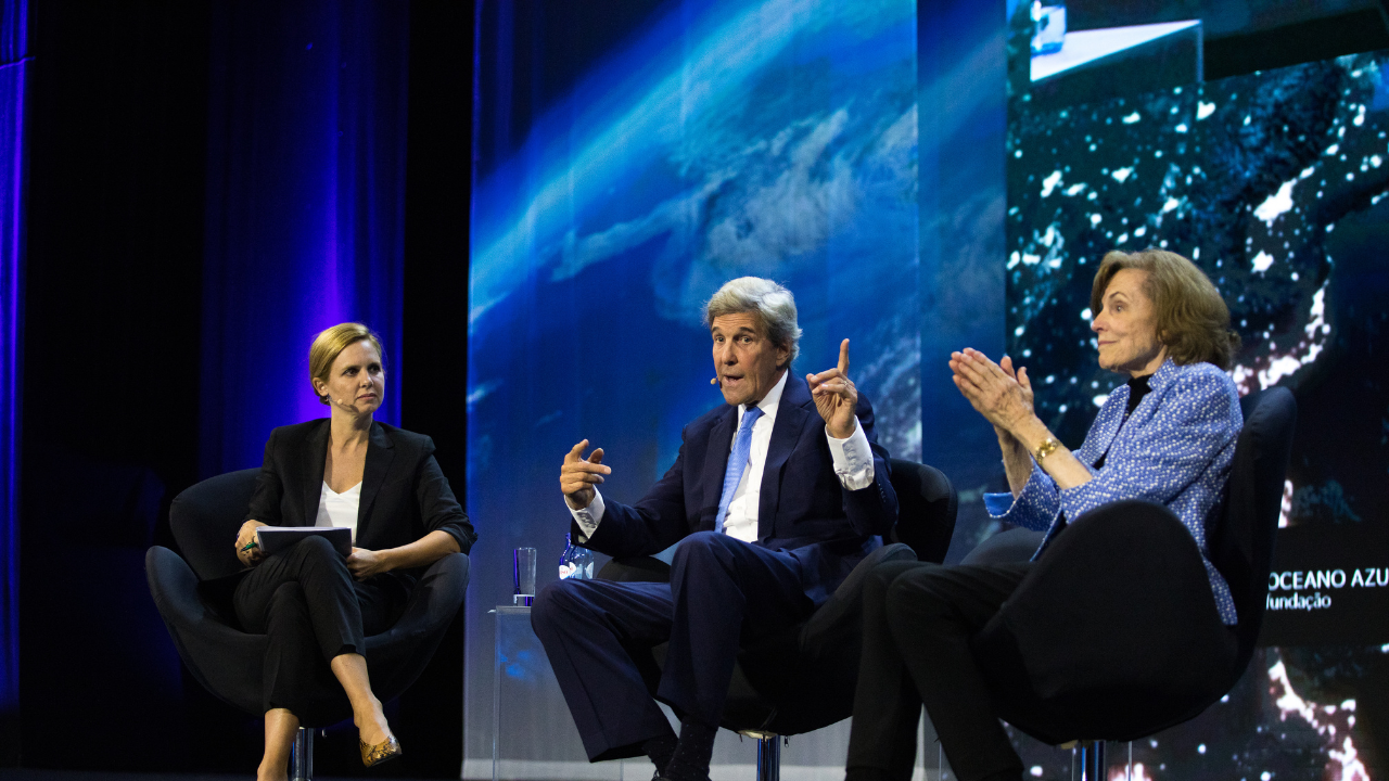 O Futuro do Planeta Debate com Sylvia Earl e John Kerry