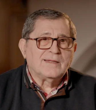 Imagem de Alfredo Esteves, um dos testemunhos do documentário «Portugal na Europa - raízes e horizontes»