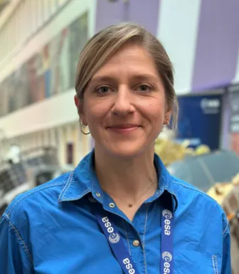 Imagem de Asta Radziunaite, consultora de recursos humanos da Agência Espacial Europeia