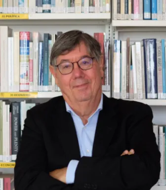 Imagem do cientista Carlos Fiolhais