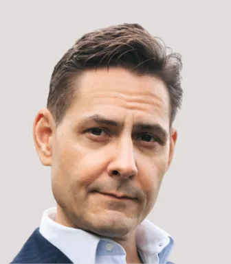 Retrato a cores do analista e antigo diplomata canadiano Michael Kovrig