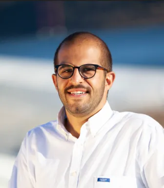 Um homem jovem, com óculos, o professor de Finanças Filipe Correia. D.R.