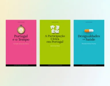 Imagem das capas dos ensaios da Fundação, publicados a 1 de setembro de 2025