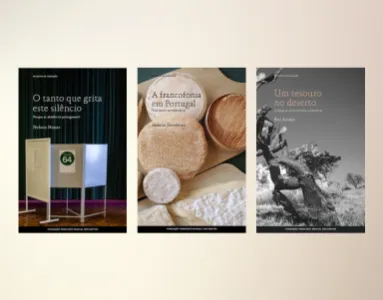 Imagem das capas dos novos retratos da Fundação, publicados a setembro de 2025