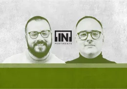 Imagem ilustrativa da dupla do [IN]Pertinente Política, composta por Manuel Cardoso e João Pereira Coutinho