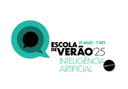 Imagem da Escola de Verão 2025, dedicada à Inteligência Artificial