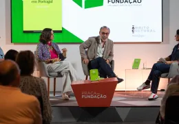 Imagem da Praça da Fundação «Portugal: um país sem Nós?»