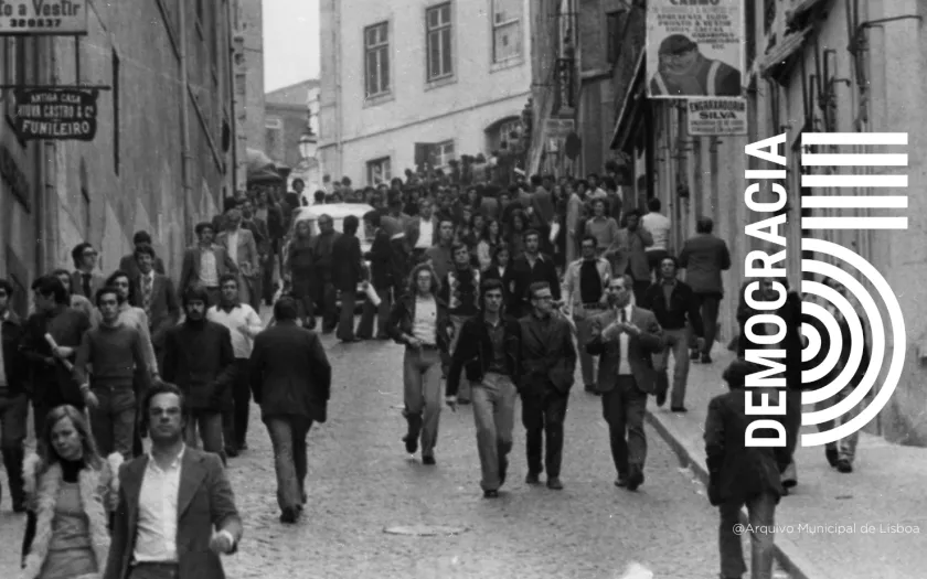 Imagem do Chiado em 1974