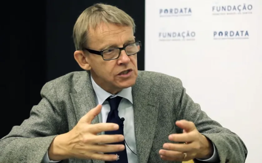 Imagem de Hans Rosling, médico humanista e especialista em estatistica