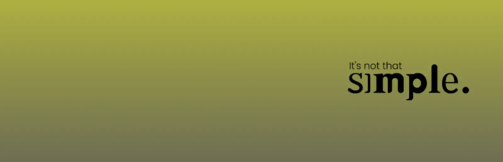 Imagem do logo do programa «Isto não é assim tão simples»