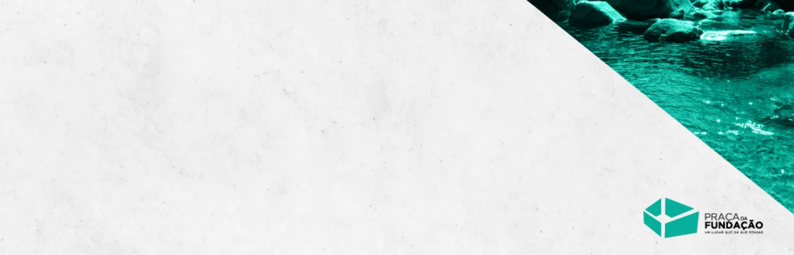 No canto superior direito, uma imagem de um ribeiro, sobre um fundo cinzento.