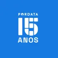 Imagem comemorativa dos 15 anos da Pordata