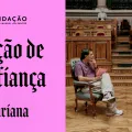 Imagem de Guilherme Geirinhas com Mariana Mortágua, durante a gravação da rúbrica «Moção de Confiança»