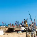 Imagem da praia de Monte Gordo, no sotavento algarvio. Crédito: Shutterstock
