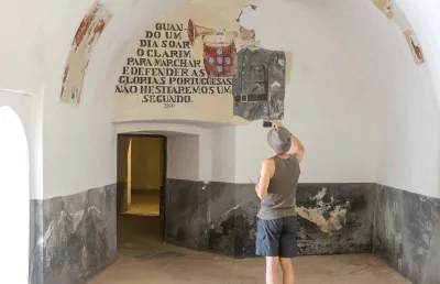 Imagem do Interior do Forte da Graça, em Elvas. Crédito: José Luís Jorge.