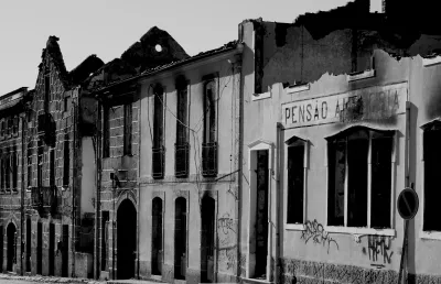 Bairro da Estação, Vimieiro, Santa Comba Dão após os incêndios de outubro de 2017. Crédito da imagem: Miguel Valle Figueiredo.