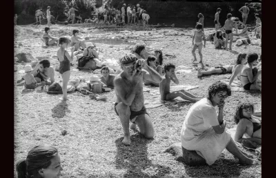 Imagem de um fotógrafo, Valpaços, 1982. Crédito: Nuno Félix da Costa.