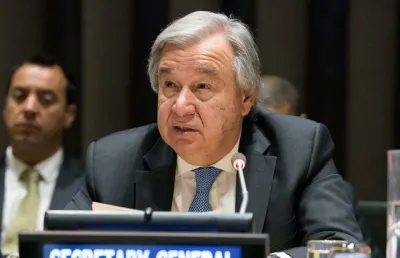 António Guterres, secretário-geral das Nações Unidas. Crédito. ONU/Eskinder Debebe
