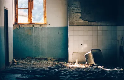 Imagem de uma casa abandonada. Crédito: D./R.