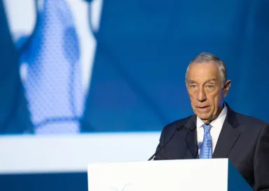 Abertura Encontro A Mulher, Hoje Marcelo Rebelo de Sous