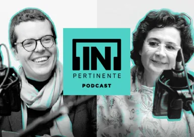 Imagem play podcast In pertinente politica Raquel vaz pinto e pedro vieira