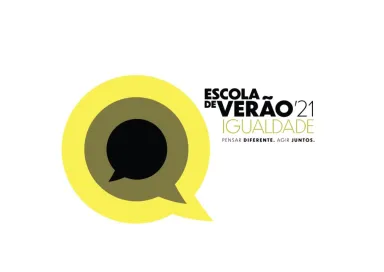 Imagem da Escola de Verão 2021 da Fundação, dedicada à Igualdade