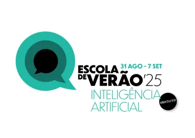 Imagem da Escola de Verão 2025, dedicada à Inteligência Artificial