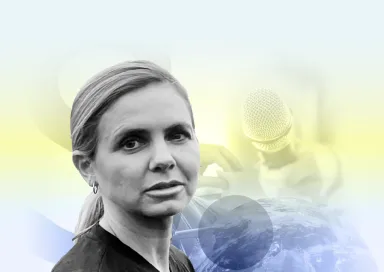 Imagem of the promotion image og the interview investigative journalism, with Mariana van Zeller
