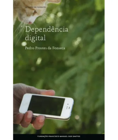 Capa do livro «Dependência Digital» de Pedro Prostes