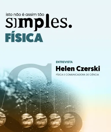 Imagem ilustrativa do programa «Física não é assim tão simples», com a oceanógrafa Helen Czerski