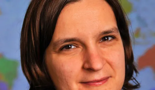 Imagem da economista Esther Duflo