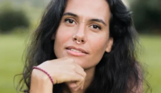 Imagem de Salomé Areias, designer de moda