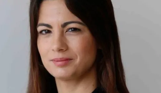 Imagem da jornalista Susana Frexes, que é correspondente em Bruxelas da SIC e do «Expresso».