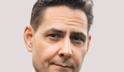 Retrato a cores do analista e antigo diplomata canadiano Michael Kovrig