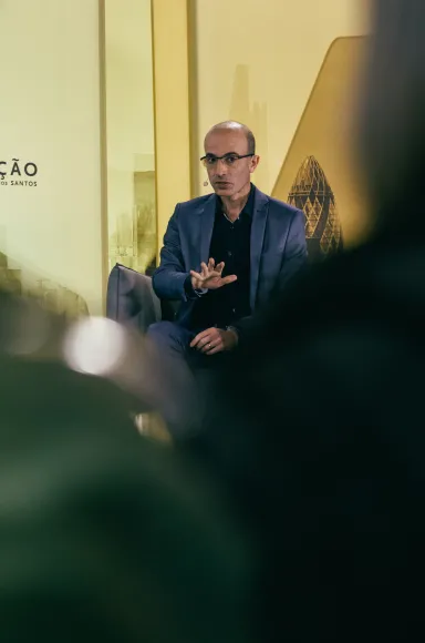 Imagem de Harari, ao vivo, em Lisboa