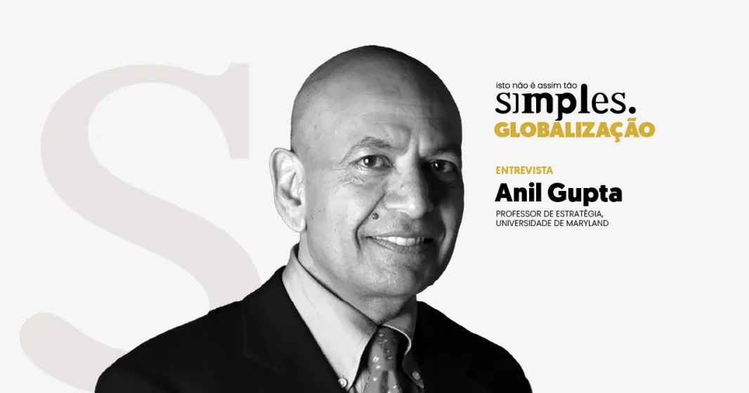 Imagem ilustrativa do programa «Globalização não é assim tão simples», com Anil Gupta
