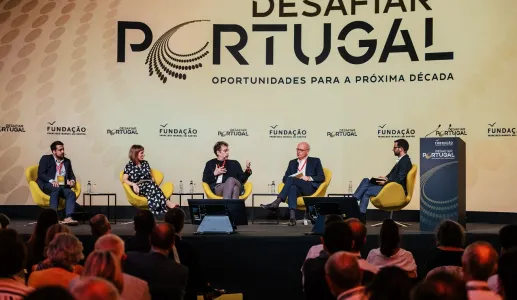 Debate sobre "O desafio da competitividade da economia portuguesa", no Encontro da Fundação Francisco Manuel dos Santos em 2021, "Desafiar Portugal". 