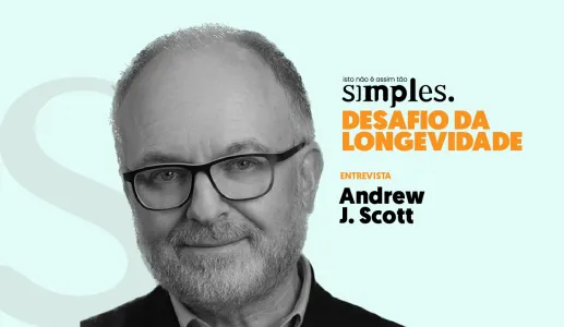 Imagem da entrevista Desafios da Longevidade com Andrew J. Scott