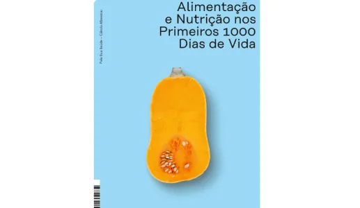Capa do livro «Alimento e Nutrição nos Primeiros 1000 dias de Viida»