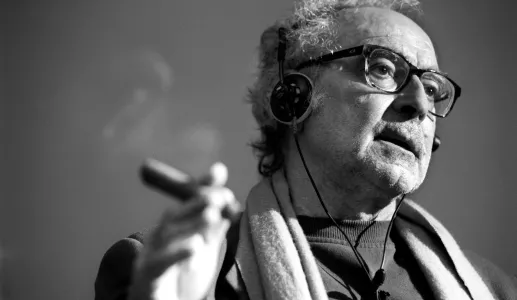 Imagem do realizador, guionista e crítico, Jean Luc-Godard @EPA