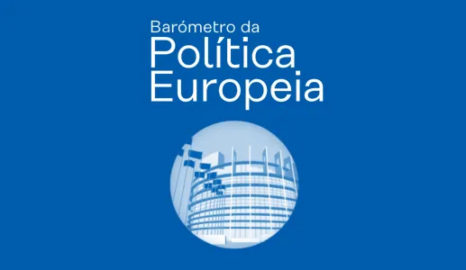 Imagem da capa do Relatório do Barómetro sobre Política Europeia
