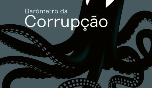 Imagem de capa do relatório Barómetro da Corrupção