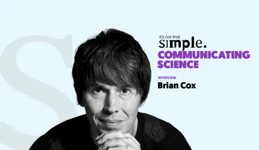 Imagem de Brian Cox, Comunicar Ciência não é assim tão simples