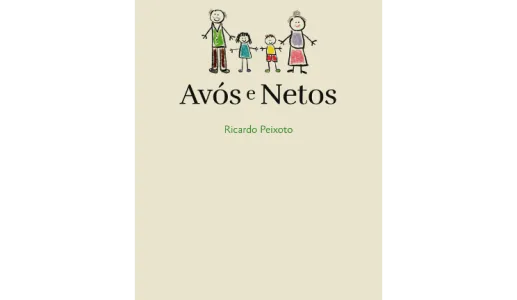 Imagem da capa do livro «Avós e Netos», de Ricardo Peixoto
