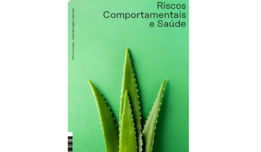 Imagem da capa do livro «Riscos Comportamentais e Saúde», de Marina Carvalho