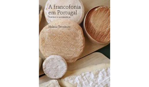 Imagem da capa do livro «A Francofonia em Portugal, Está bem e recomenda-se», de Helena Tecedeiro