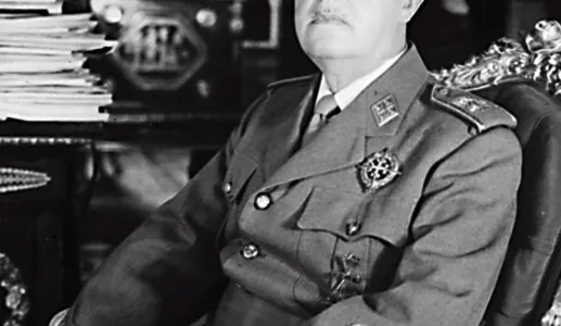 Imagem do General Francisco Franco.