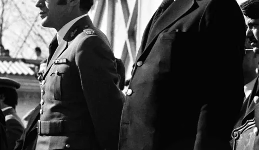 Ramalho Eanes e Mário Soares