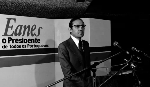 Imagem do General Ramalho Eanes