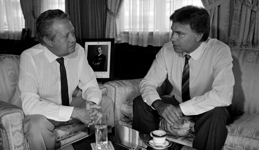 Imagem de Mário Soares e Felipe González